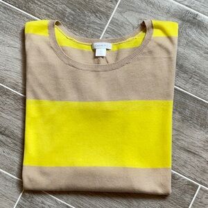 Garnet Hill Lightweight Longsleeve Crewneck Sweater S